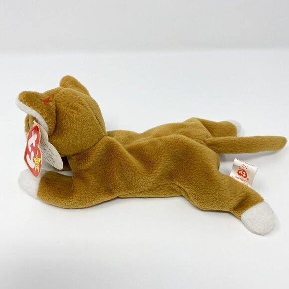 TY Beanie Baby Nip The Cat 7" 1993 Collectable Plush Stuffed Animal Toy Kids - Picture 4 of 9